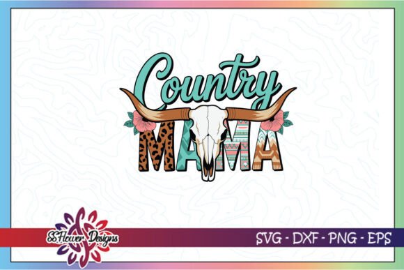 Country Mama Western Bull Skull SVG Review for Real Projects