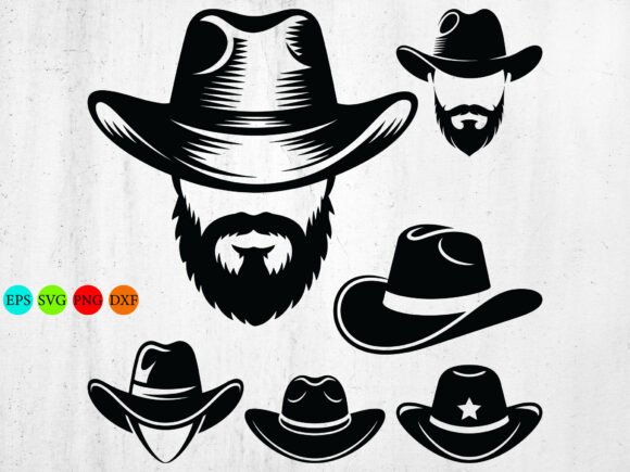Cowboy Hat Svg Bundle: A Bold Embroidery Design for Western Vibes