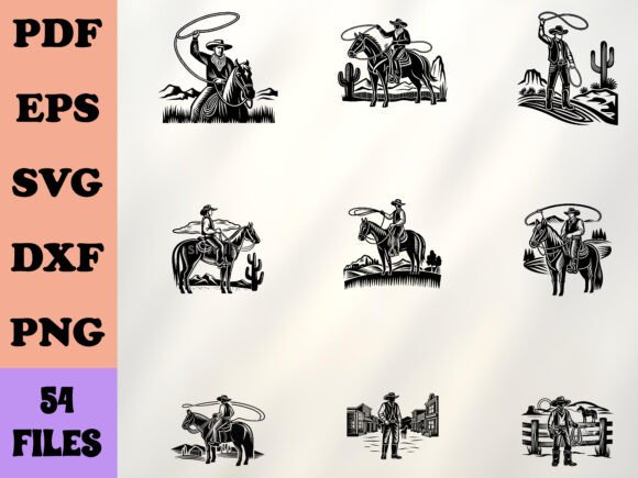 Cowboy Scene Svg Bundle Review for Real Embroidery Projects
