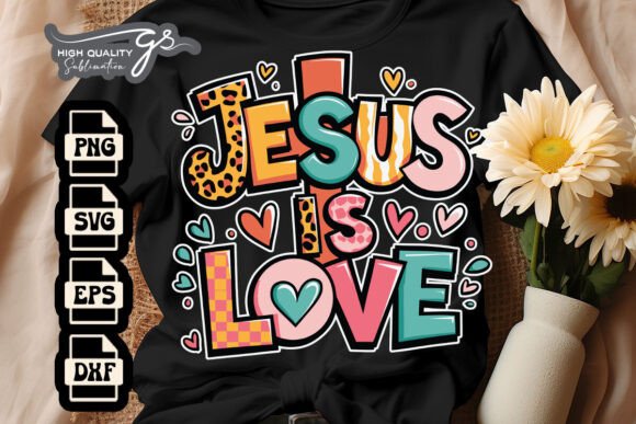 Jesus Is Love Western Valentine SVG Review: A Heartfelt Embroidery Design