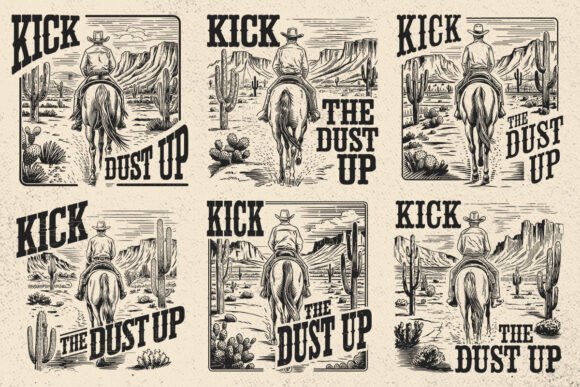 Kick the Dust Up SVG: A Bold Statement for Country Embroidery Projects