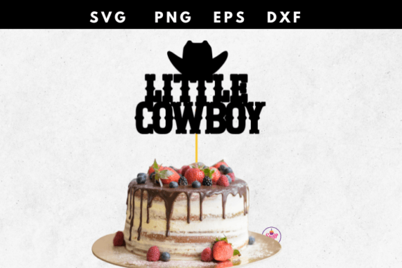 Little Cowboy Cake Topper SVG Review: Practical Embroidery Insights