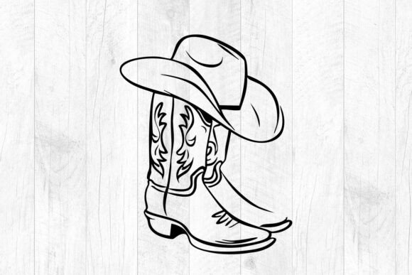 Real-World Evaluation of the Cowboy Boots SVG & Cowboy Hat PNG Design