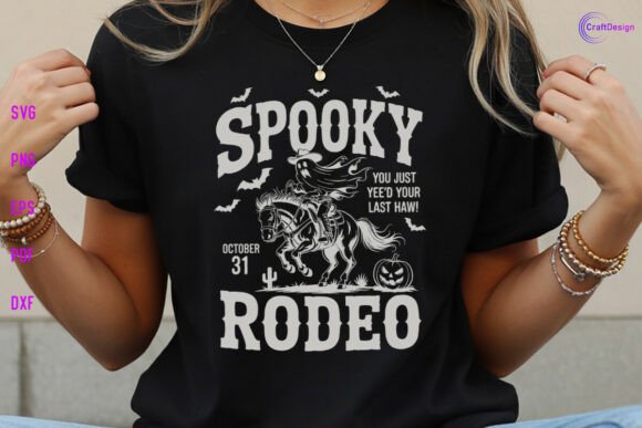 Spooky Rodeo Western Halloween SVG PNG: A Designer's Take