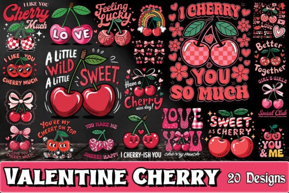 Valentine Cherry SVG Bundle Review for Real Embroidery Projects