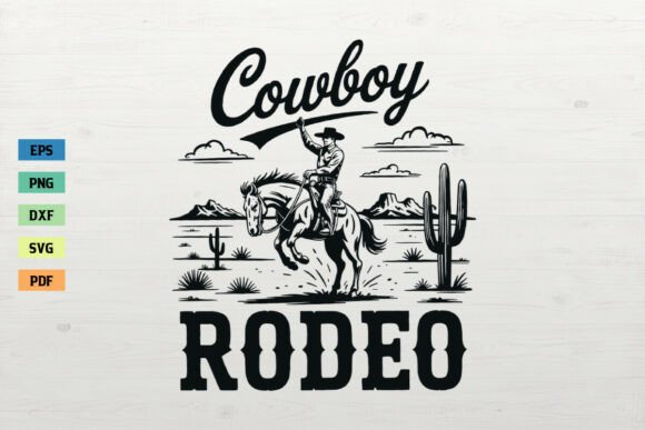 Western Cowboy Rodeo Shirt SVG Cowgirl Review