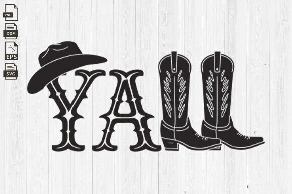 Western Cowgirl Y’all, Cowboy Boot SVG Review